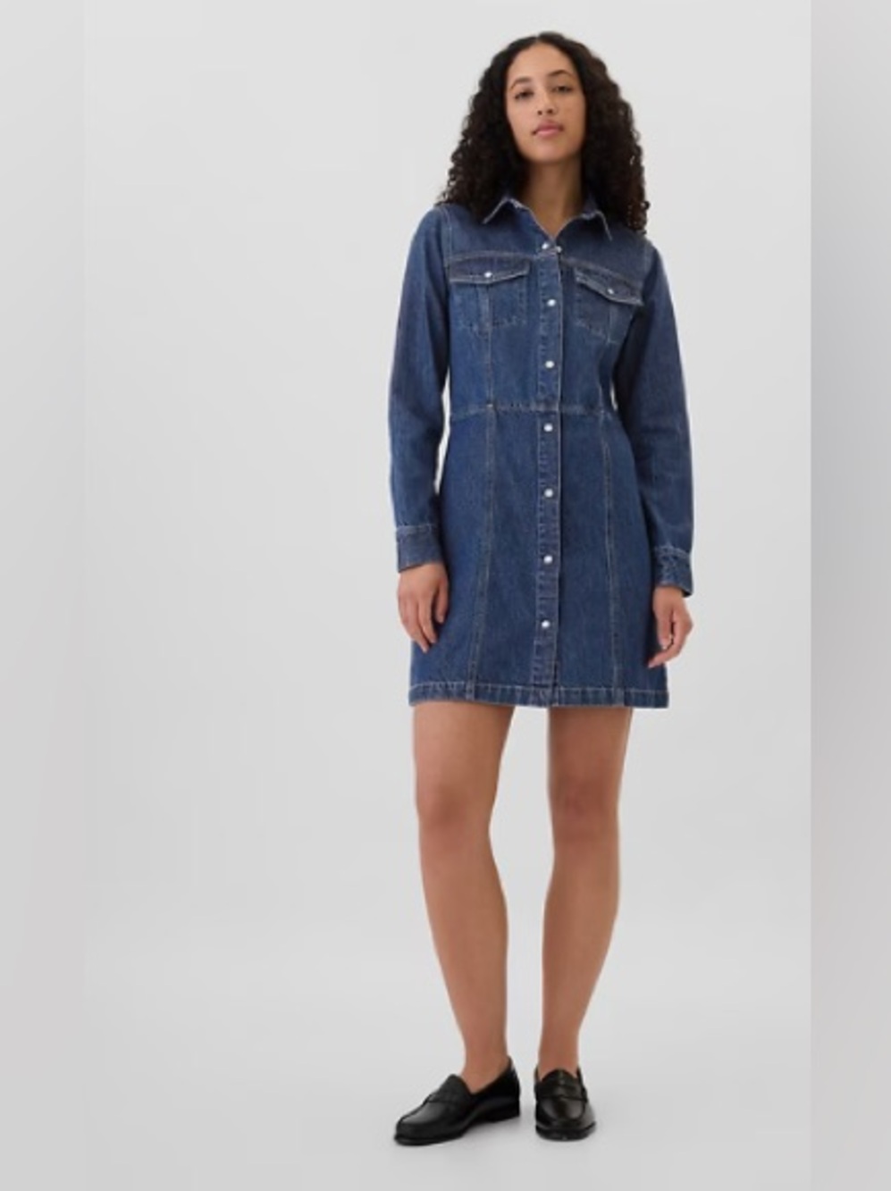GAP Western Denim Mini Dress